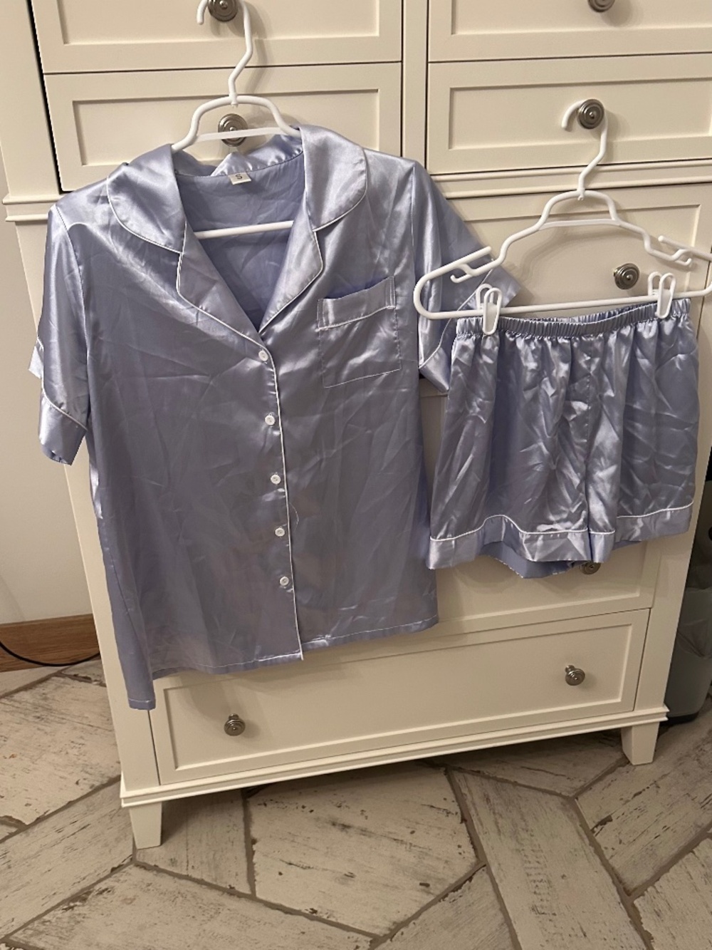 Ekouaer Satin PJ Set